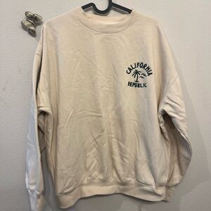 Reflex Beige Women's Crew Neck Sweater